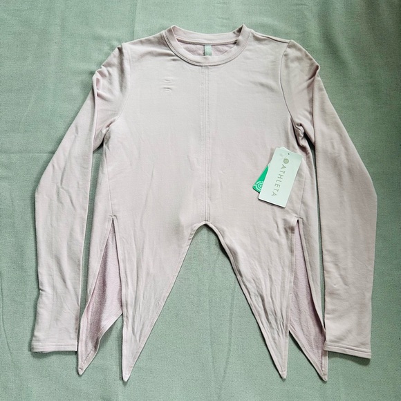 Athleta Samsara Side Tie Sweatshirt New - Picture 3 of 6